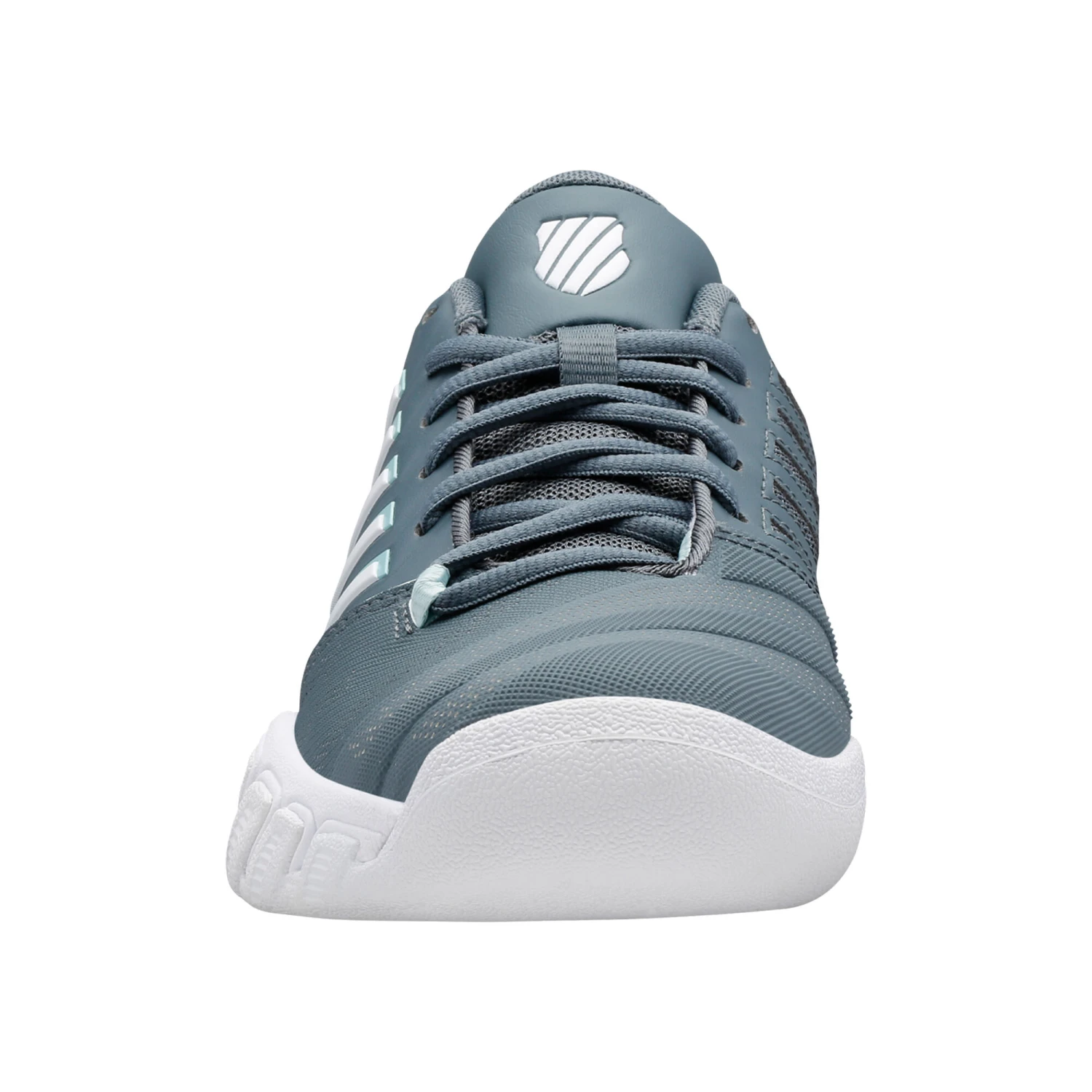 K-Swiss Big-Shot Light 4 Scarpa Per Tappeto Donna - Grigio, Bianco 5 K-Swiss Big-Shot Light 4 Scarpa Per Tappeto Donna - Grigio, Bianco - immagine 3
