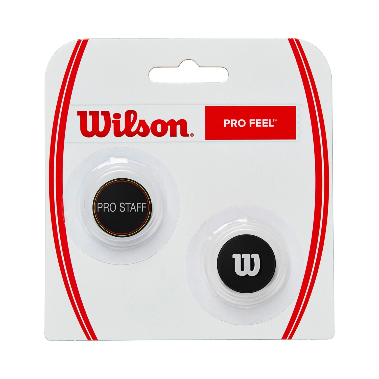 Wilson Pro Feel Pro Staff Antivibrazioni Confezione Da 2 - Nero, Argento 3 Wilson Pro Feel Pro Staff Antivibrazioni Confezione Da 2 - Nero, Argento
