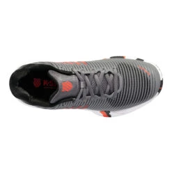 K-Swiss Hypercourt Express 2 Scarpa Per Terra Rossa Bambini - Grigio, Arancione -Tennis Attrezzature Negozio 02118000 0 4
