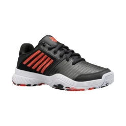 K-Swiss Express Omni Scarpa Per Tutte Le Superfici Bambini - Nero, Arancione -Tennis Attrezzature Negozio 02120000 000