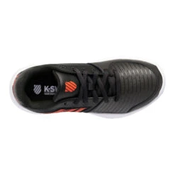 K-Swiss Express Omni Scarpa Per Tutte Le Superfici Bambini - Nero, Arancione -Tennis Attrezzature Negozio 02120000 0 4