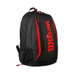 Wilson Youth Zaino Edizione Speciale - Nero, Rosso -Tennis Attrezzature Negozio 0214200000 0 1