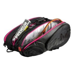 Wilson Tour 15 Borsa Per Racchetta Edizione Speciale - Nero, Rosa -Tennis Attrezzature Negozio 0214300000 11