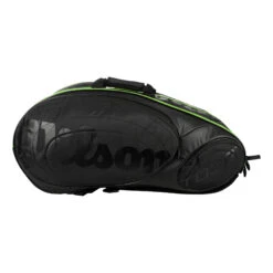 Wilson Tour 15 Borsa Per Racchetta Edizione Speciale - Nero, Verde -Tennis Attrezzature Negozio 0214400000 0 4