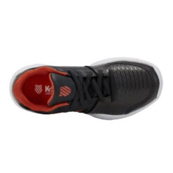 K-Swiss Court Express Scarpa Per Tappeto Bambini - Nero, Arancione -Tennis Attrezzature Negozio 02177000 0 4