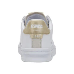 K-Swiss Lozan Klub Donna - Bianco, Oro -Tennis Attrezzature Negozio 02212000 0 2