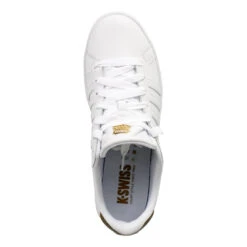 K-Swiss Court Tiebreak Donna - Bianco, Oro -Tennis Attrezzature Negozio 02213000 0 4
