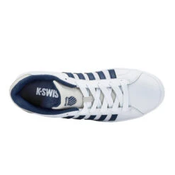 K-Swiss Montara Uomini - Bianco, Blu Scuro -Tennis Attrezzature Negozio 02223000 0 4