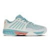 K-Swiss Express Light 3 Scarpa Per Terra Rossa Donna - Bianco, Mint -Tennis Attrezzature Negozio 02232000 0 1