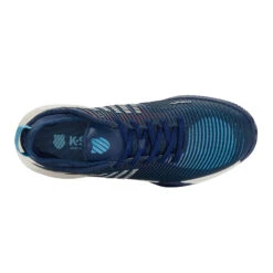 K-Swiss Hypercourt Supreme Scarpa Per Terra Rossa Uomini - Blu Scuro, Color Petrolio -Tennis Attrezzature Negozio 02241000 0 4