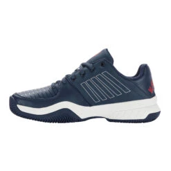 K-Swiss Court Express Scarpa Per Terra Rossa Uomini - Blu Scuro, Bianco -Tennis Attrezzature Negozio 02252000 0 3