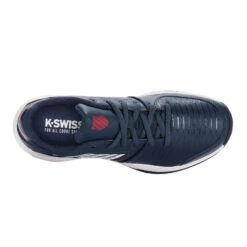 K-Swiss Court Express Scarpa Per Terra Rossa Uomini - Blu Scuro, Bianco -Tennis Attrezzature Negozio 02252000 0 4