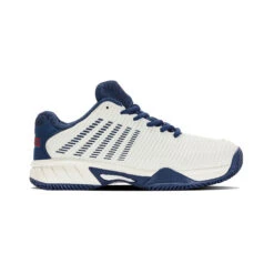 K-Swiss Hypercourt Express 2 Bambini - Bianco, Blu Scuro