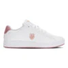 K-Swiss Court Shield Scarpa Per Il Tempo Libero Donna - Bianco, Rosa -Tennis Attrezzature Negozio 02259000 0 1