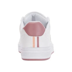 K-Swiss Court Shield Scarpa Per Il Tempo Libero Donna - Bianco, Rosa -Tennis Attrezzature Negozio 02259000 0 2
