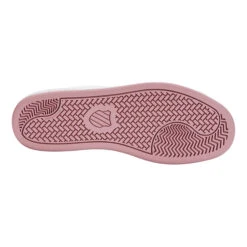 K-Swiss Court Shield Scarpa Per Il Tempo Libero Donna - Bianco, Rosa -Tennis Attrezzature Negozio 02259000 0 5