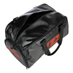 Wilson Elite Borsa Sportiva Edizione Speciale - Nero, Rosso -Tennis Attrezzature Negozio 0226200000 10