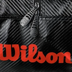 Wilson Elite Borsa Sportiva Edizione Speciale - Nero, Rosso -Tennis Attrezzature Negozio 0226200000 14