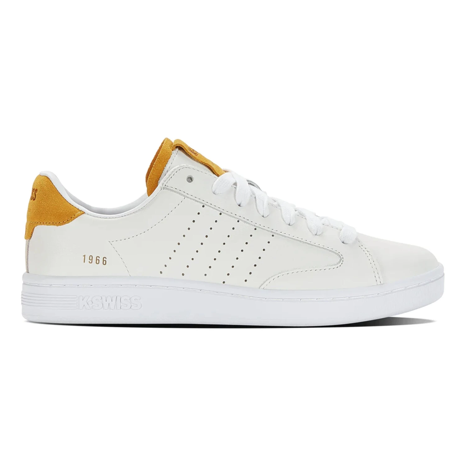 K-Swiss Lozan Klub LTH Scarpa Per Il Tempo Libero Uomini - Bianco, Arancione 3 K-Swiss Lozan Klub LTH Scarpa Per Il Tempo Libero Uomini - Bianco, Arancione