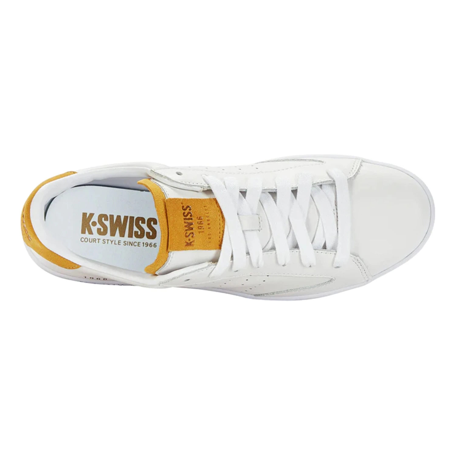 K-Swiss Lozan Klub LTH Scarpa Per Il Tempo Libero Uomini - Bianco, Arancione 5 K-Swiss Lozan Klub LTH Scarpa Per Il Tempo Libero Uomini - Bianco, Arancione - immagine 3
