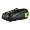 Wilson Elite Borsa Per Racchetta Da 15 Edizione Speciale - Nero, Lime -Tennis Attrezzature Negozio 0226900000 000