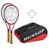 Dunlop 2x CX 200 Tour 18x20 In Aggiunta Borsa Per Racchetta -Tennis Attrezzature Negozio 02277000 000