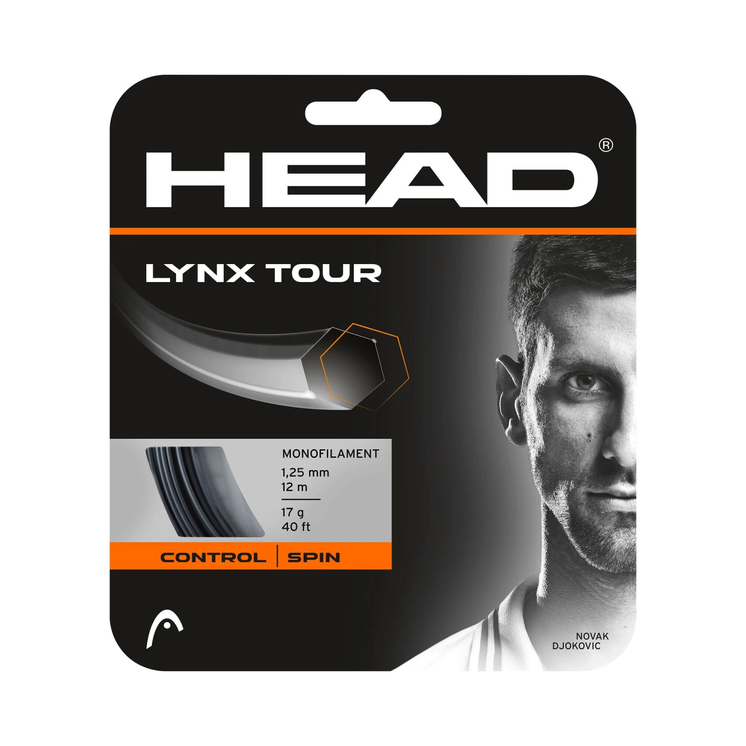Head Lynx Tour Set Di Corde 12m - Nero 3 Head Lynx Tour Set Di Corde 12m - Nero