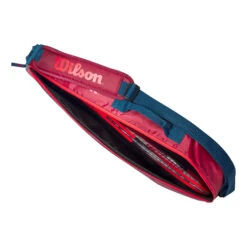 Wilson Junior Borsa Per Racchetta Da 3 - Rosso -Tennis Attrezzature Negozio 0236900000 11
