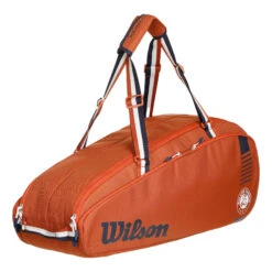 Wilson Roland Garros Team Borsa Per Racchetta Da 6 - Arancione -Tennis Attrezzature Negozio 0237300000 0 1