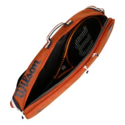 Wilson Roland Garros Team Borsa Per Racchetta Da 3 - Arancione -Tennis Attrezzature Negozio 0237400000 10