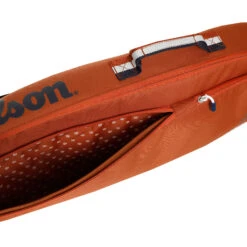Wilson Roland Garros Team Borsa Per Racchetta Da 3 - Arancione -Tennis Attrezzature Negozio 0237400000 11