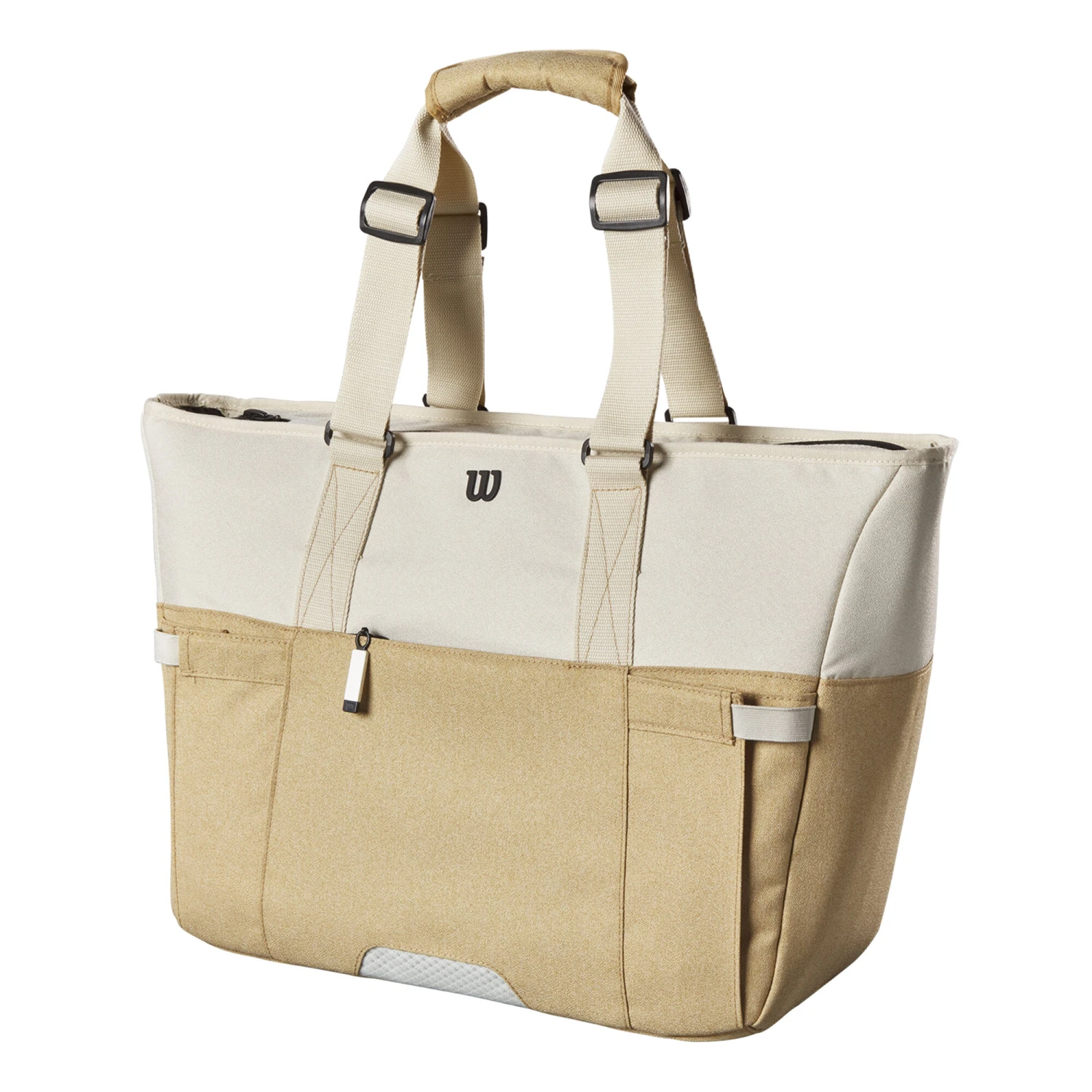 Wilson Women's Tote Borsa Sportiva - Bianco, Cachi 3 Wilson Women's Tote Borsa Sportiva - Bianco, Cachi