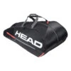 Head Tour Team 12R Borsa Per Racchetta - Nero, Arancione