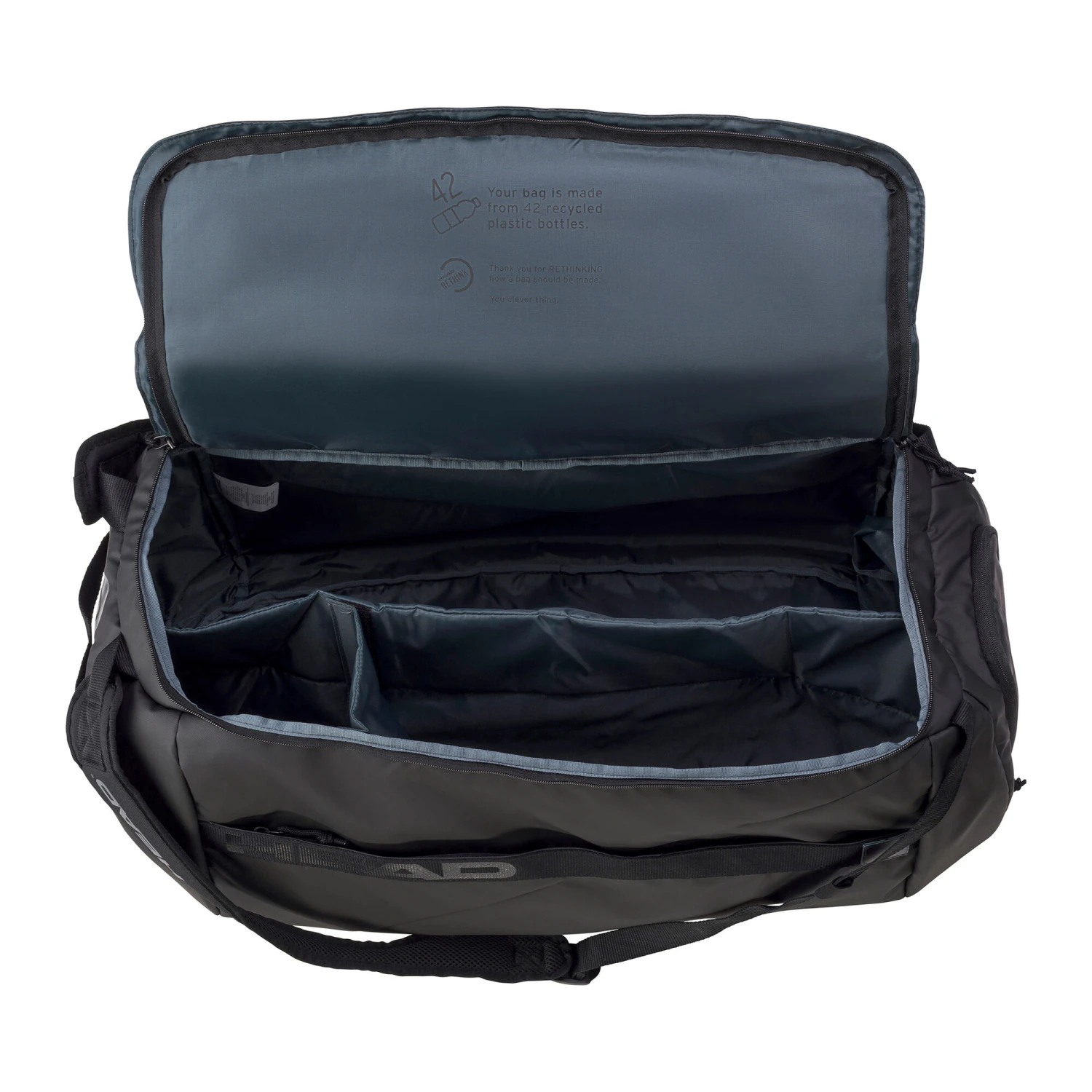 Head Pro X Duffle L Borsa Sportiva - Nero 4 Head Pro X Duffle L Borsa Sportiva - Nero - immagine 2