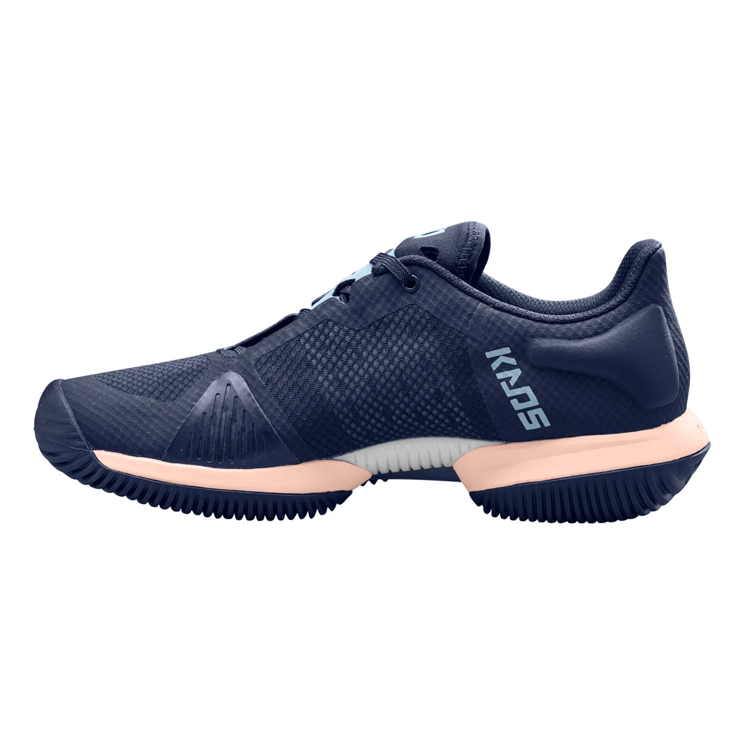 Wilson Kaos Swift Scarpa Per Tutte Le Superfici Donna - Blu Scuro, Albicocca 4 Wilson Kaos Swift Scarpa Per Tutte Le Superfici Donna - Blu Scuro, Albicocca - immagine 2