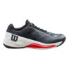Wilson Rush Pro 4.0 Scarpa Per Terra Rossa Uomini - Nero, Rosso