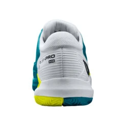 Wilson Rush Pro Ace Scarpa Per Terra Rossa Uomini - Color Petrolio, Verde Neon -Tennis Attrezzature Negozio 02570000 0 2