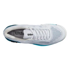 Wilson Rush Pro 4.0 Scarpa Per Tutte Le Superfici Uomini - Bianco, Blu -Tennis Attrezzature Negozio 02622000 0 4