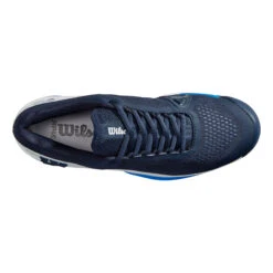 Wilson Rush Pro 4.0 Scarpa Per Tutte Le Superfici Uomini - Blu Scuro, Bianco -Tennis Attrezzature Negozio 02624000 0 4