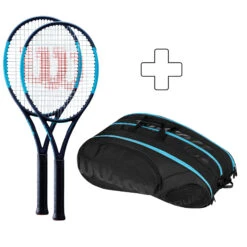 Wilson 2 Ultra 100 Countervail In Aggiunta Borsa Per Racchetta