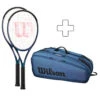 Wilson 2 Ultra 100L V4.0 In Aggiunta Borsa Per Racchetta -Tennis Attrezzature Negozio 03857000 000