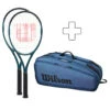 Wilson 2 Ultra Team V4.0 In Aggiunta Borsa Per Racchetta -Tennis Attrezzature Negozio 03858000 000