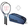 Wilson 2 Ultra 100UL V4.0 In Aggiunta Borsa Per Racchetta -Tennis Attrezzature Negozio 03859000 000