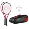 Wilson 2 Clash 100L V2.0 In Aggiunta Borsa Per Racchetta -Tennis Attrezzature Negozio 03991000 000