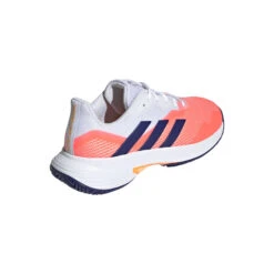 ADIDAS CourtJam Control Scarpa Per Tutte Le Superfici Donna - Bianco, Arancione -Tennis Attrezzature Negozio 05429000 0 2