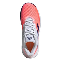 ADIDAS CourtJam Control Scarpa Per Tutte Le Superfici Donna - Bianco, Arancione -Tennis Attrezzature Negozio 05429000 0 4