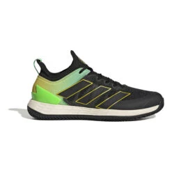 ADIDAS Adizero Ubersonic 4 Scarpa Per Terra Rossa Uomini - Nero, Verde