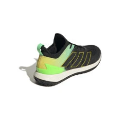 ADIDAS Adizero Ubersonic 4 Scarpa Per Terra Rossa Uomini - Nero, Verde -Tennis Attrezzature Negozio 05545000 0 2