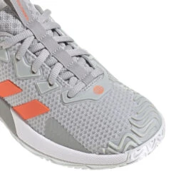 ADIDAS SoleMatch Control Scarpa Per Tutte Le Superfici Donna - Grigio Chiaro, Arancione -Tennis Attrezzature Negozio 05553000 11