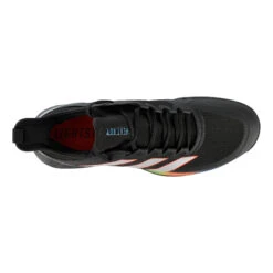 ADIDAS Adizero Ubersonic 4 Scarpa Per Tutte Le Superfici Uomini - Nero, Argento -Tennis Attrezzature Negozio 05579000 0 4
